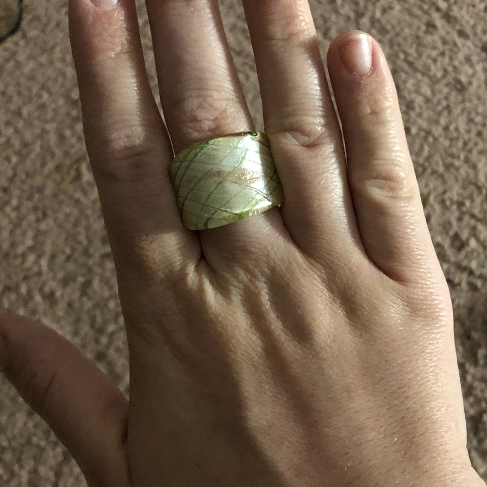 Large Funky Ring - image 1